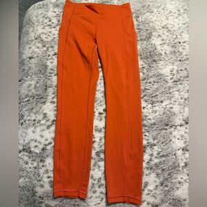 Lululemon Orange Leggings